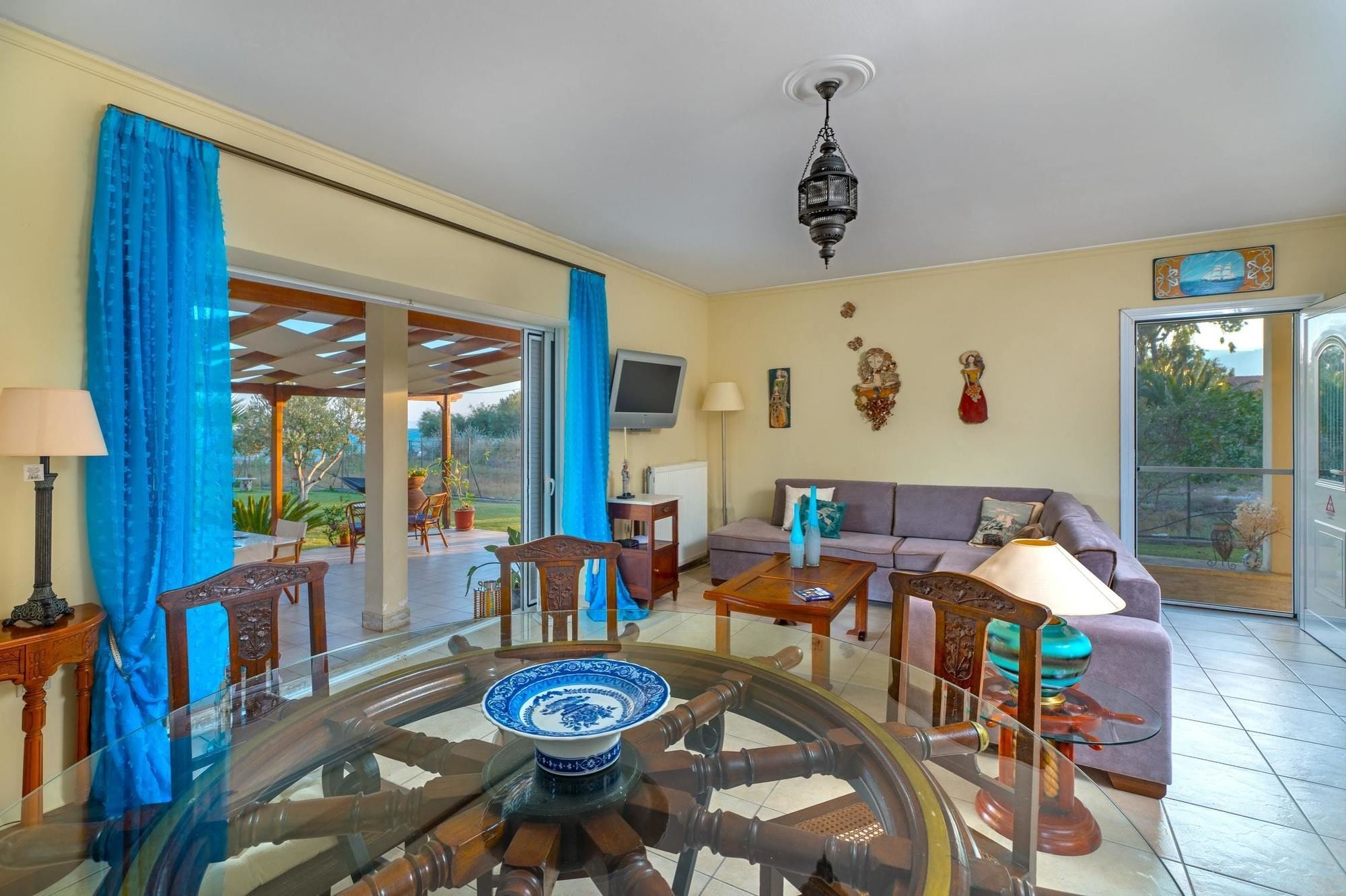 Maria'S Seaside Villa - House With 3 Rooms In Marathon, With Wonderful Zewnętrze zdjęcie