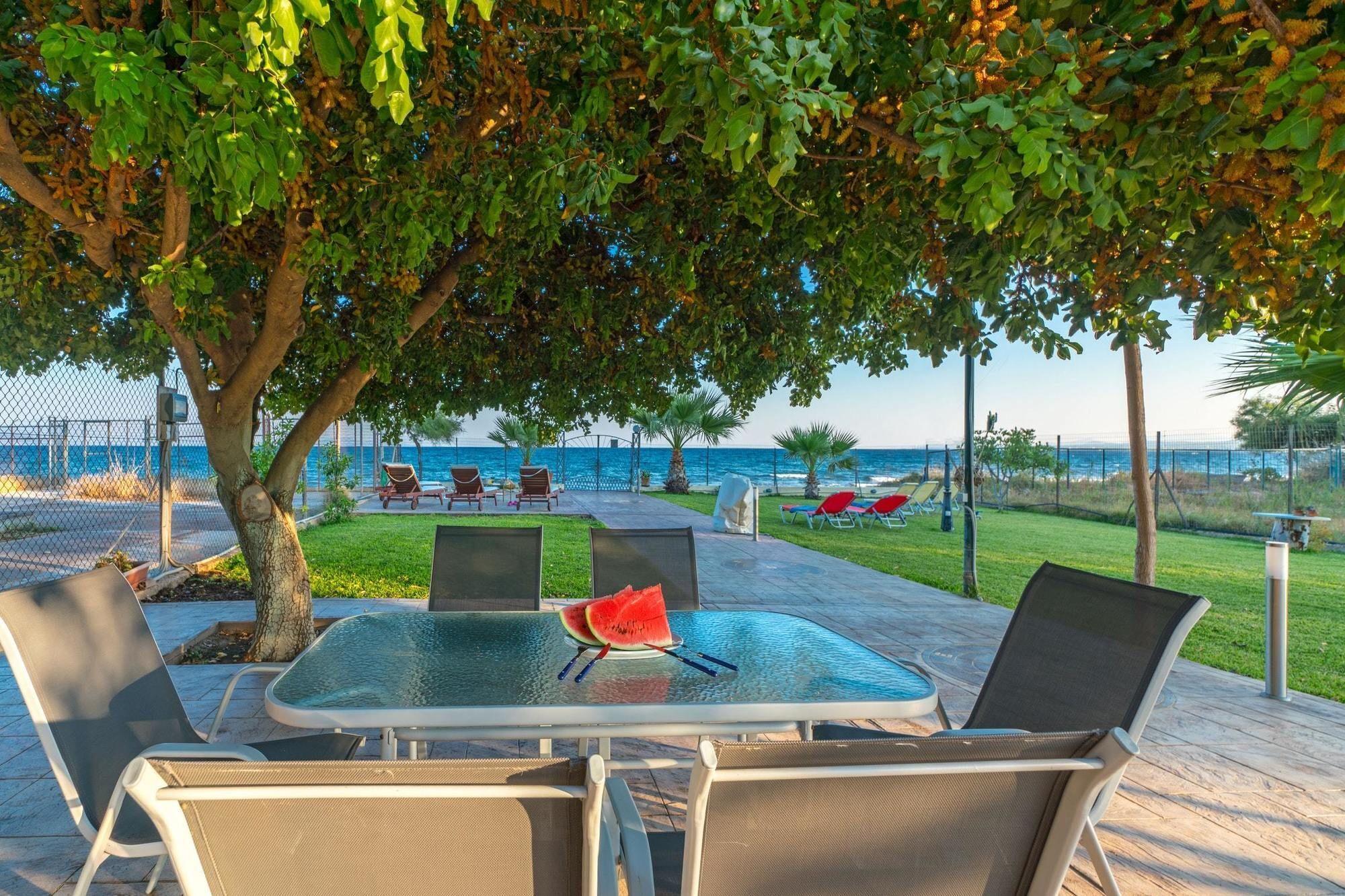Maria'S Seaside Villa - House With 3 Rooms In Marathon, With Wonderful Zewnętrze zdjęcie